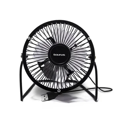 Ventilador de Escritorio Taurus MINI FAN color Negro 10 cm