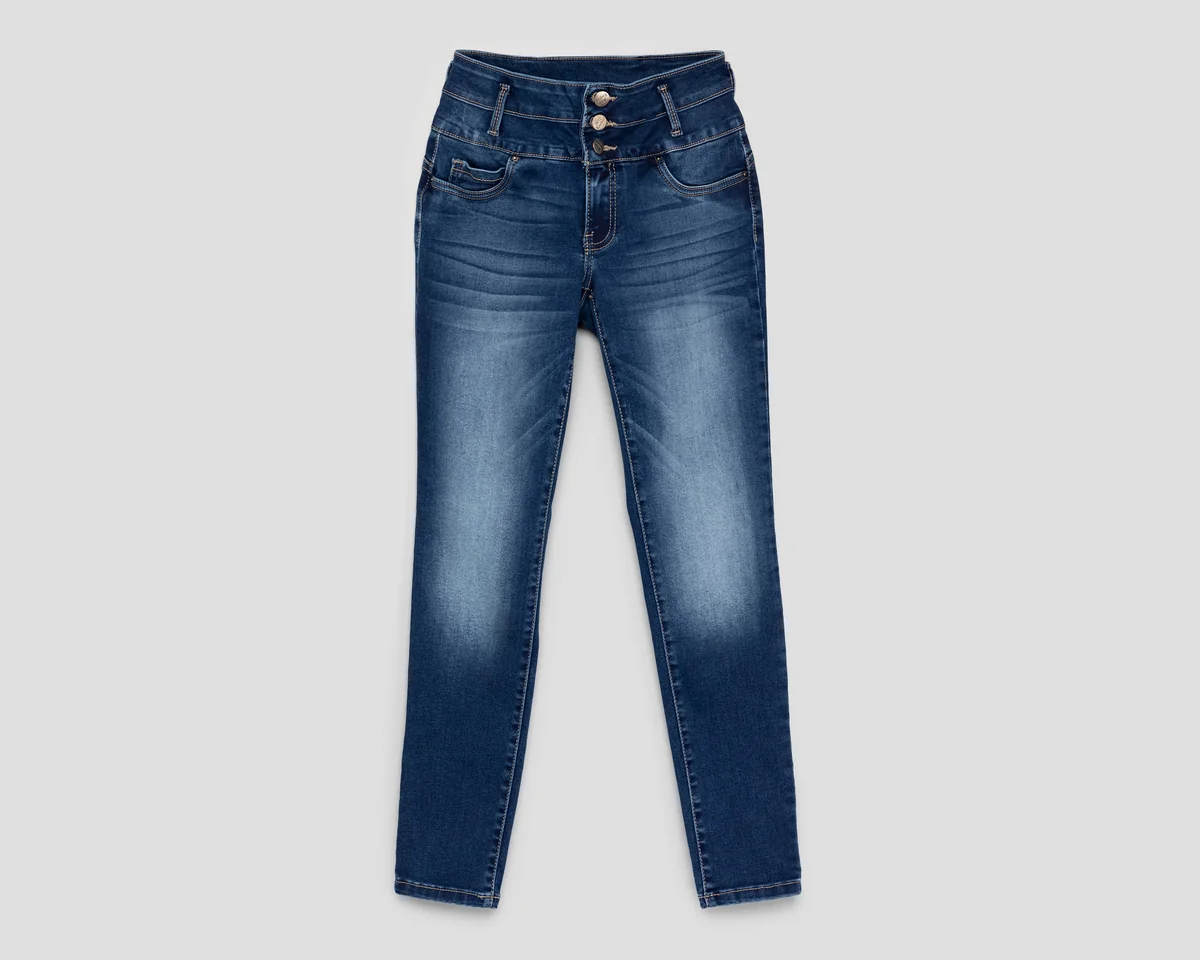 Jeans Slim Fit Boy London para Mujer