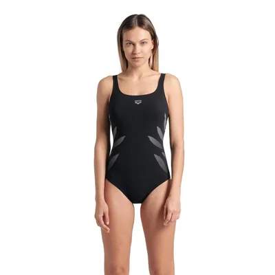 Traje De Baño Arena Milena Wing Back Copa C Para Mujer Negro