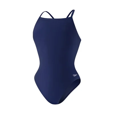 Traje De Baño Speedo Endurance Flyback Azul Marino Para Mujer - Venta Internacional.