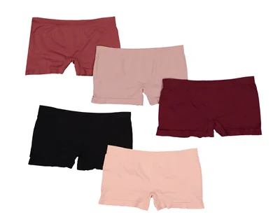 Bóxer Seamless Beauty Secret para Mujer 5 Piezas