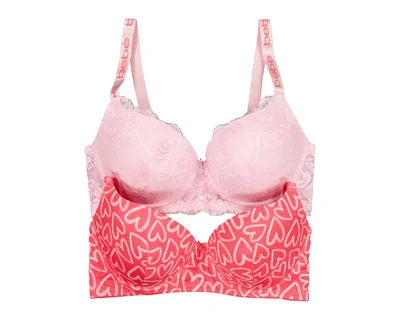 Brasier Copa Completa con Encaje Bebe 2 Piezas