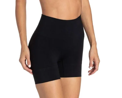 Faja tipo Bóxer Negra Beauty Secret para Mujer