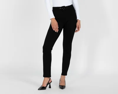 Pantalón de Vestir Sahara con Cinturón para Mujer