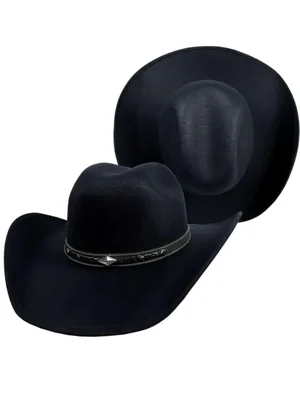 Sombrero Vaquero Chihuahua Dubetina Hombre Mujer Versátil 236 Negro L