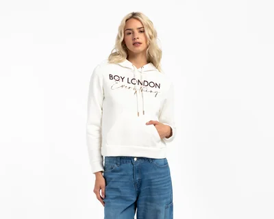 Sudadera con Capucha Boy London para Mujer