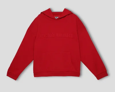 Sudadera de Algodón Roja Ecko Unltd. para Mujer