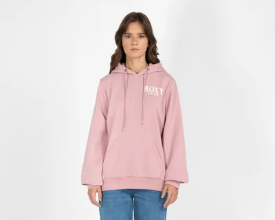 Sudadera Rosa Roxy para Mujer