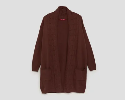 Cárdigan Chocolate Sahara para Mujer
