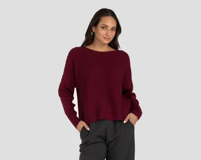 Suéter Vino Sahara para Mujer