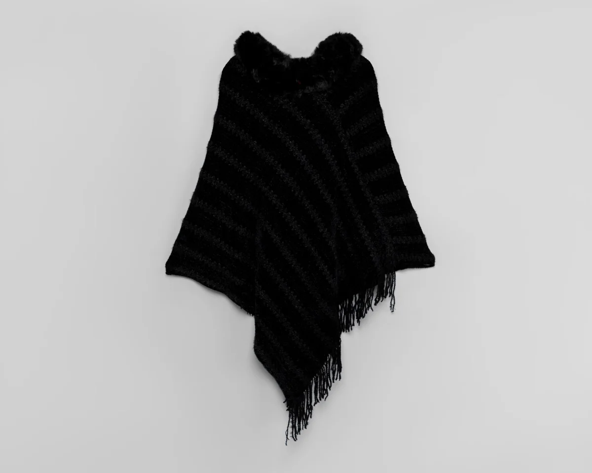 Capa Negra Sahara para Mujer
