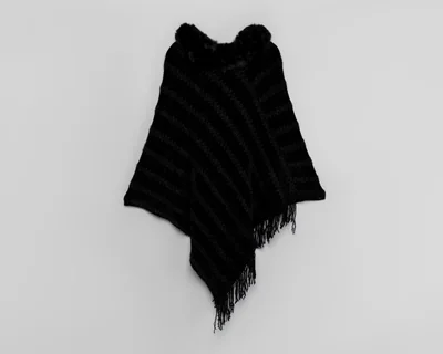 Capa Negra Sahara para Mujer