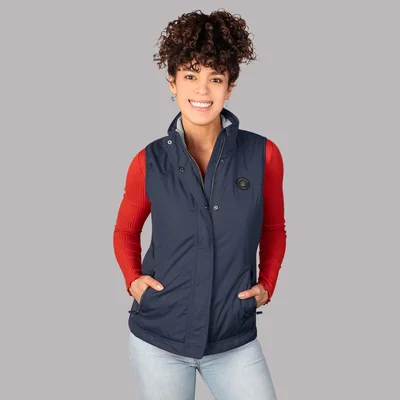 Chaleco Greenlander Para Mujer Con Bolsillo Interno Ligero