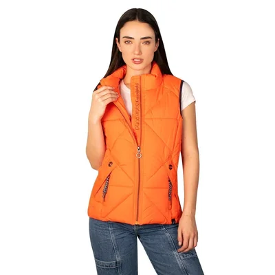 Chaleco Greenlander Capitonado Cómodo Ligero Para Mujer