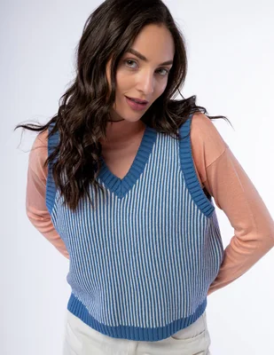 Chaleco Generra color Azul para Mujer