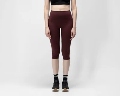 Leggings Deportivos Sportline Borgoña para Mujer