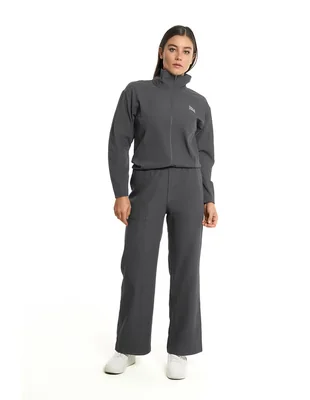 Pantalon Deportivo Fitness Collection Everlast Gris Para Mujer