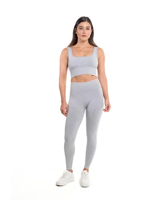 Leggin Deportivo Fitness Collection Everlast Gris Para Mujer