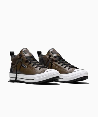 Tenis de Bota Cafés Chuck Taylor Malden Boot para Hombre de Material Sintético