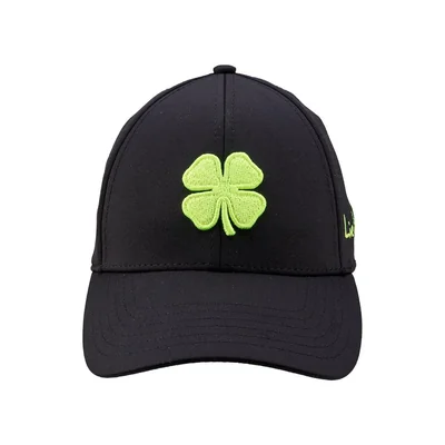 Gorra Black Clover Lucky Heather Laser 2 Negro/Verde Cerrada