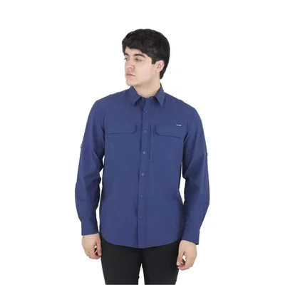 Camisa Unga Spt Sts09 Spt Blue Nocturnal M/l Con Tecnologia Outdoor Xs-3xl 9JEHU