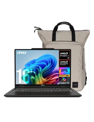 Laptop 16 pulgadas full hd amd ryzen ai 7 350 amd radeon graphics 16 gb ram 512 gb