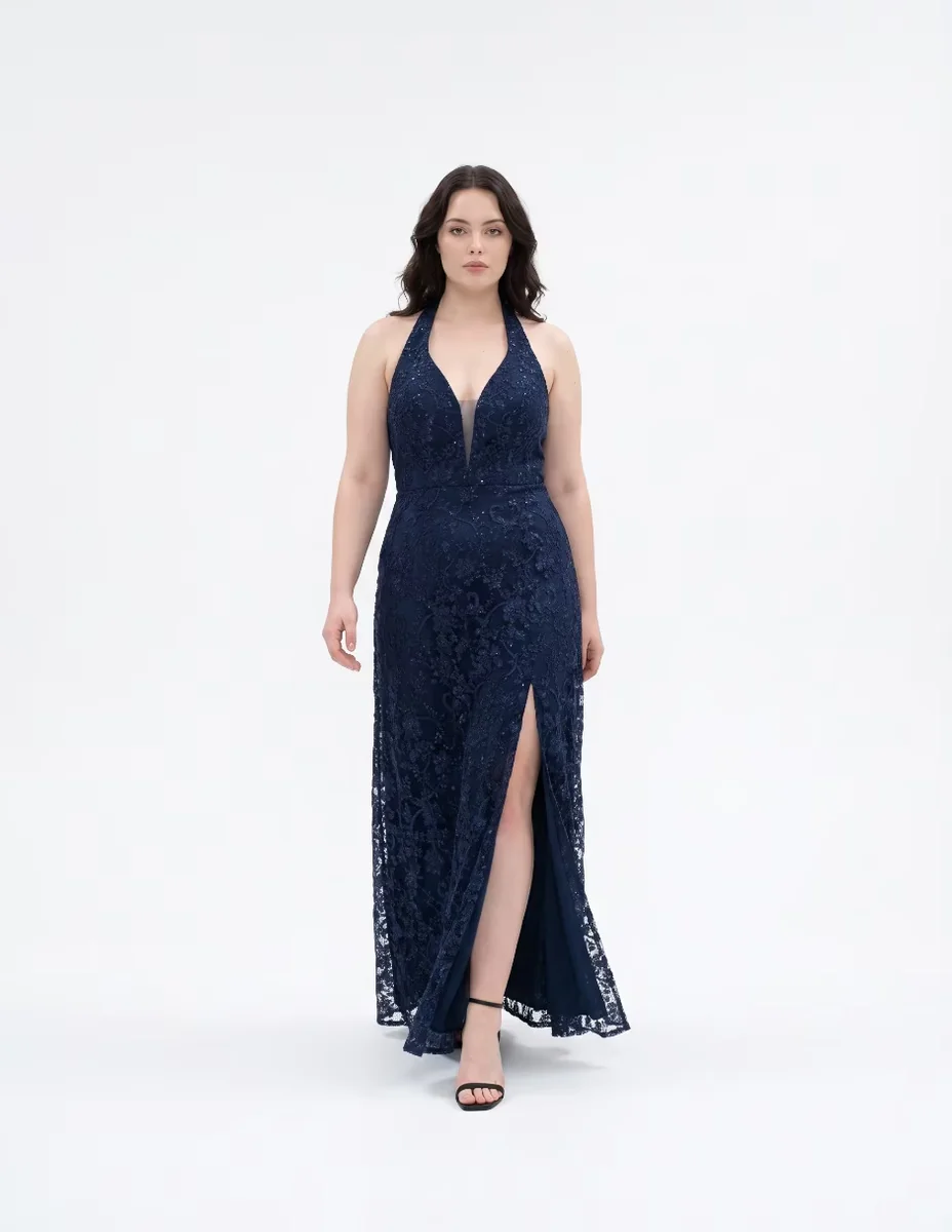 Vestido largo de fiesta para mujer