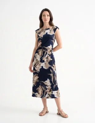 Vestido midi casual para mujer