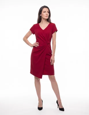 Vestido a la rodilla casual para mujer