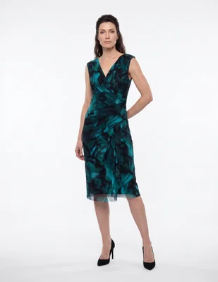 Vestido abajo rodilla casual para mujer