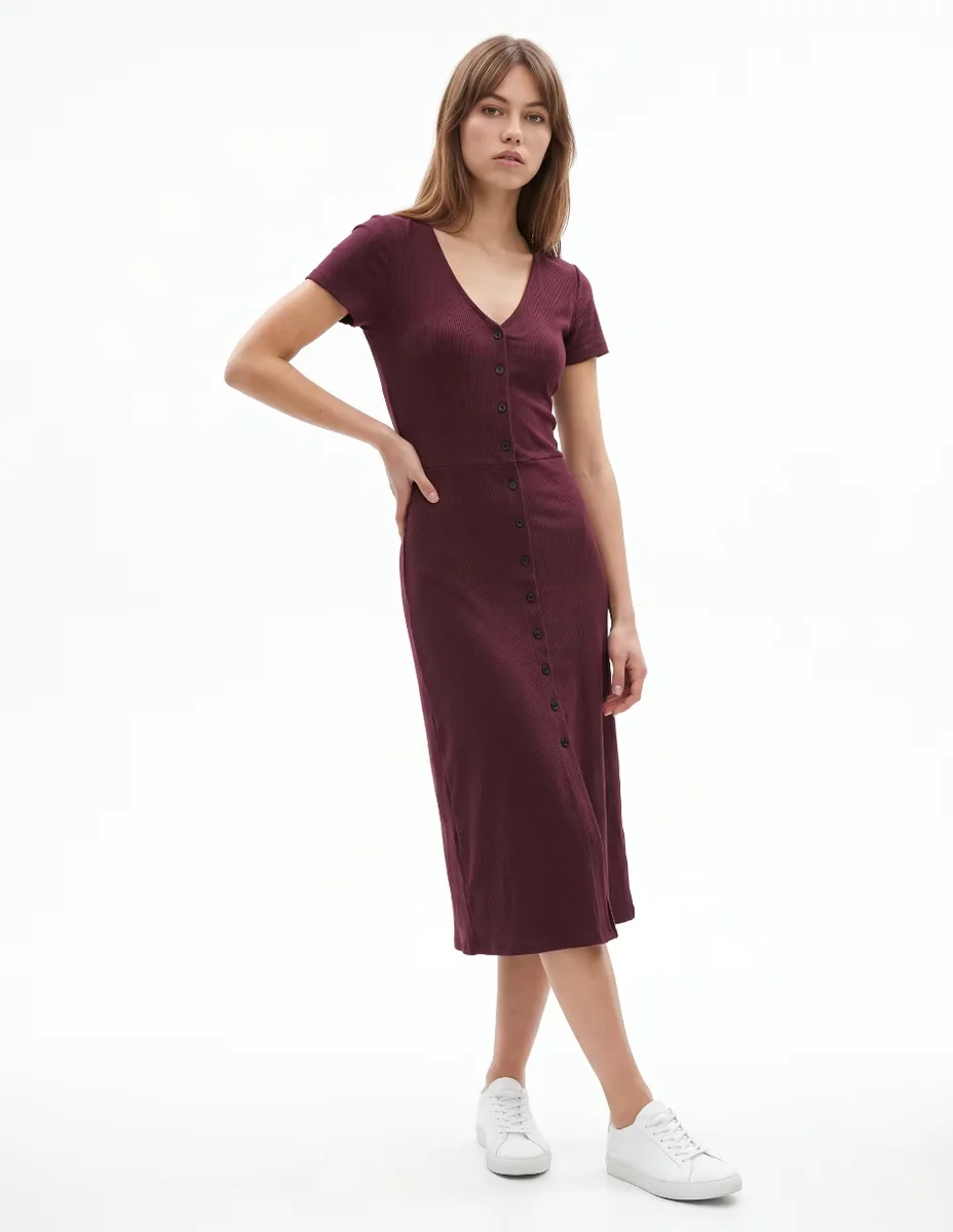 Vestido a la rodilla casual Petit studio para mujer