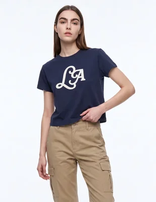 Playera sin mangas cuello redondo para mujer