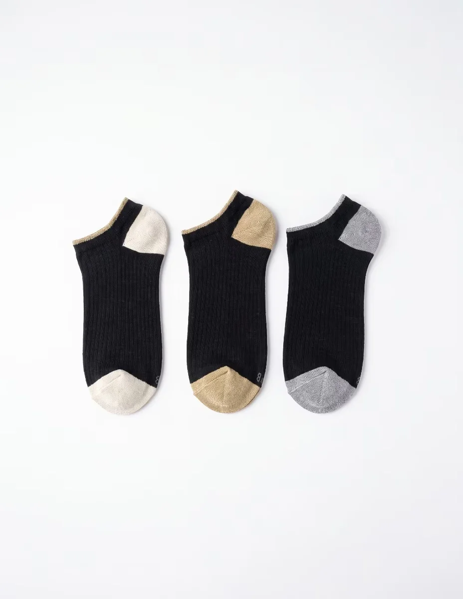 Set de tín de algodón para mujer 3 pares