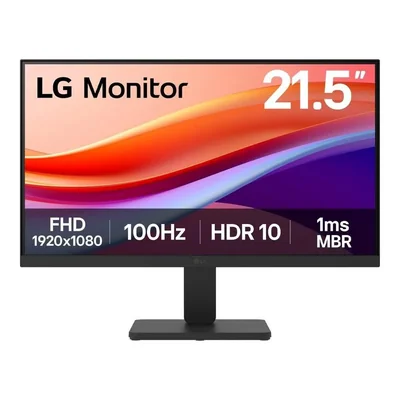 Monitor LG 22U401A-B FHD 21.5", Panel VA, 1920x1080, 100Hz, 5ms, HDMI, D-Sub, Dynamic Action Sync, VESA 100x100