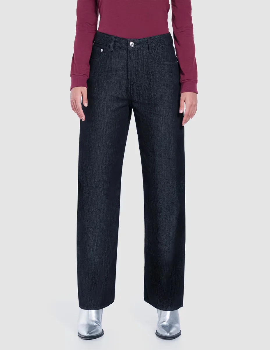 Pantalón Wide Leg Black Wide leg para mujer