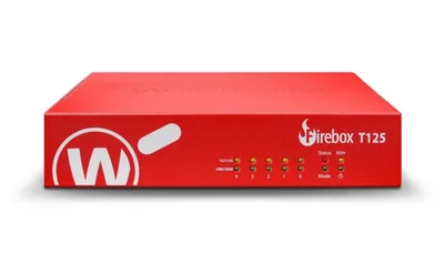 Cortafuegos WatchGuard T125 25 Gb + 4×1 Gb – 1 año de Seguridad