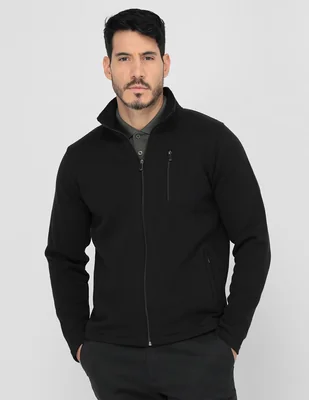 Suéter cuello con cierre para hombre