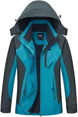 Chaqueta ligera impermeable con capucha y a prueba de viento para mujer Diamond Candy