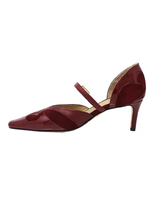 Zapatilla de piel