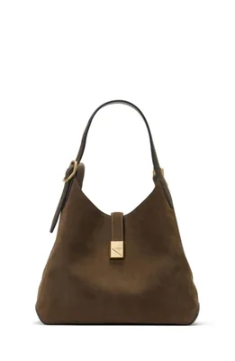 Bolso bandolera Kate Spade New York 21 cm de cuero y gamuza