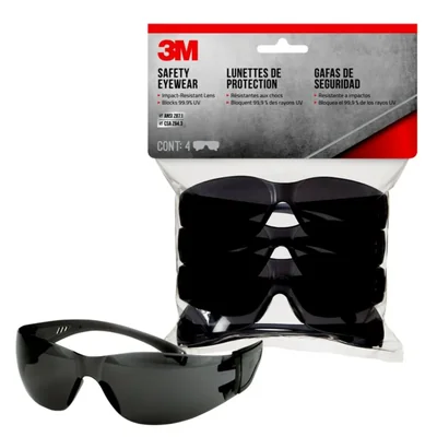 Gafas de seguridad 3M 90954H4-DC lentes resistentes a impactos paquete de 4