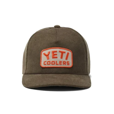 GORRA YETI Mid Pro de Pana Snapback Marrón