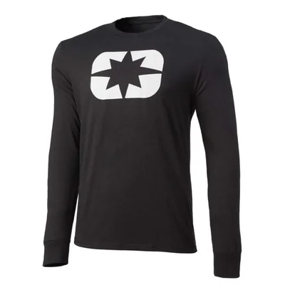 Camisa Polaris Icon de manga larga negra talla S