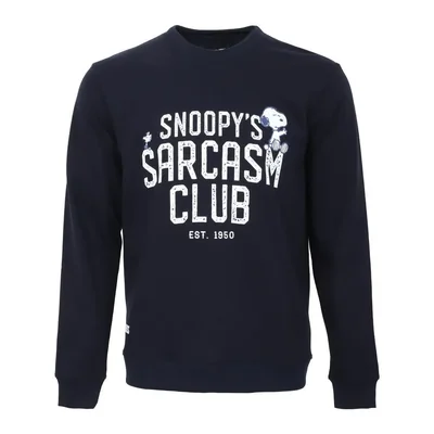 Sudadera K-swiss Peanuts Sarcasmo Azul para Hombre