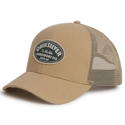 Gorra Quiksilver para hombre talla única sarga con cierre snapback y logo