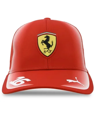 Gorra PUMA Scuderia Ferrari F1 Charles Leclerc Roja