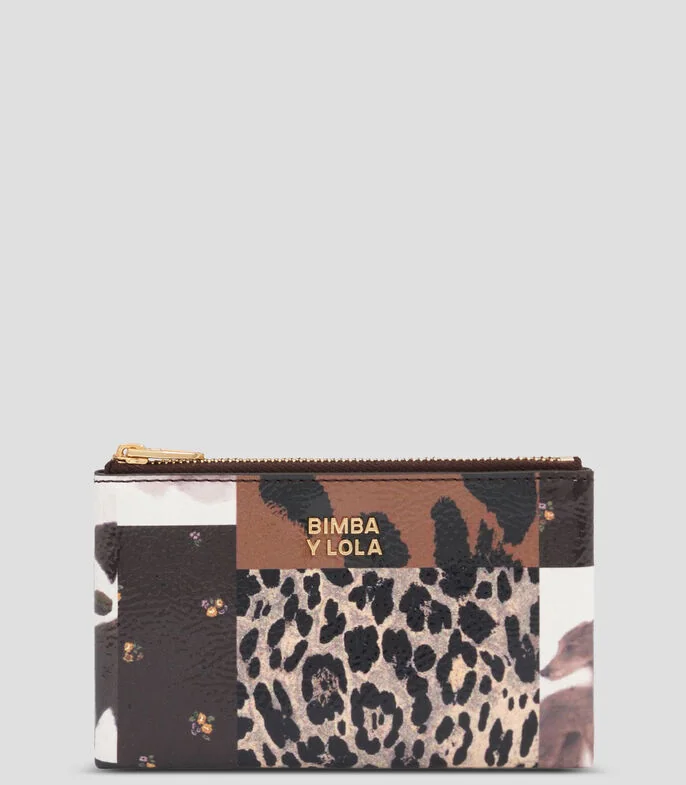 Monedero estampado Mujer
