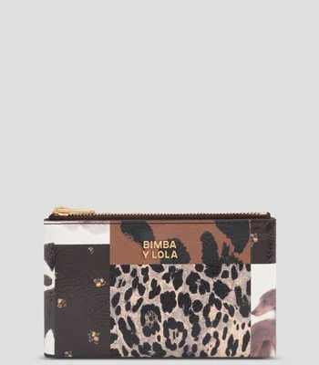 Monedero estampado Mujer