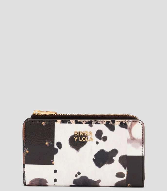 Cartera estampada Mujer