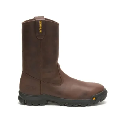BOTA CAT de barra de tiro con puntera de acero 27 cm color Marrón Verano